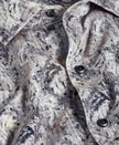Charcoal & Multi Botanical Corduroy Sport Shirt
