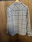 Plaid Shacket with Sherpa Lining