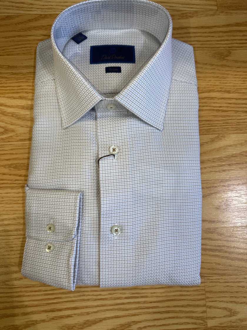 Sky and Chocolate Dress Shirt