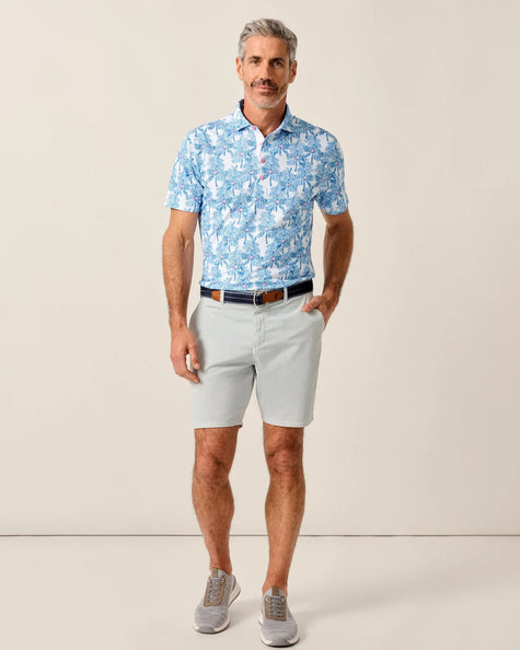 The Grove Performance Mesh Polo