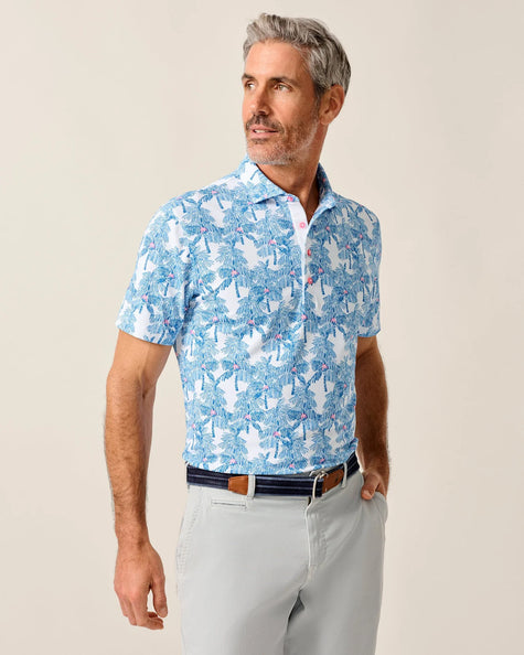 The Grove Performance Mesh Polo