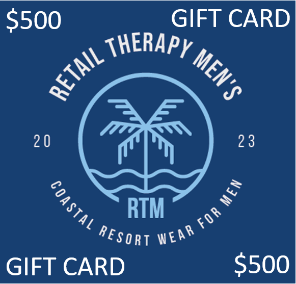 RTM - Retail Therapy Men's Gift Cards