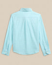 Boys Coastal Breeze Precheck Plaid Sportshirt