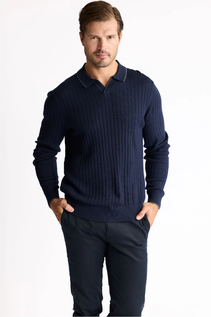 The Brett Johnny Collar Sweater