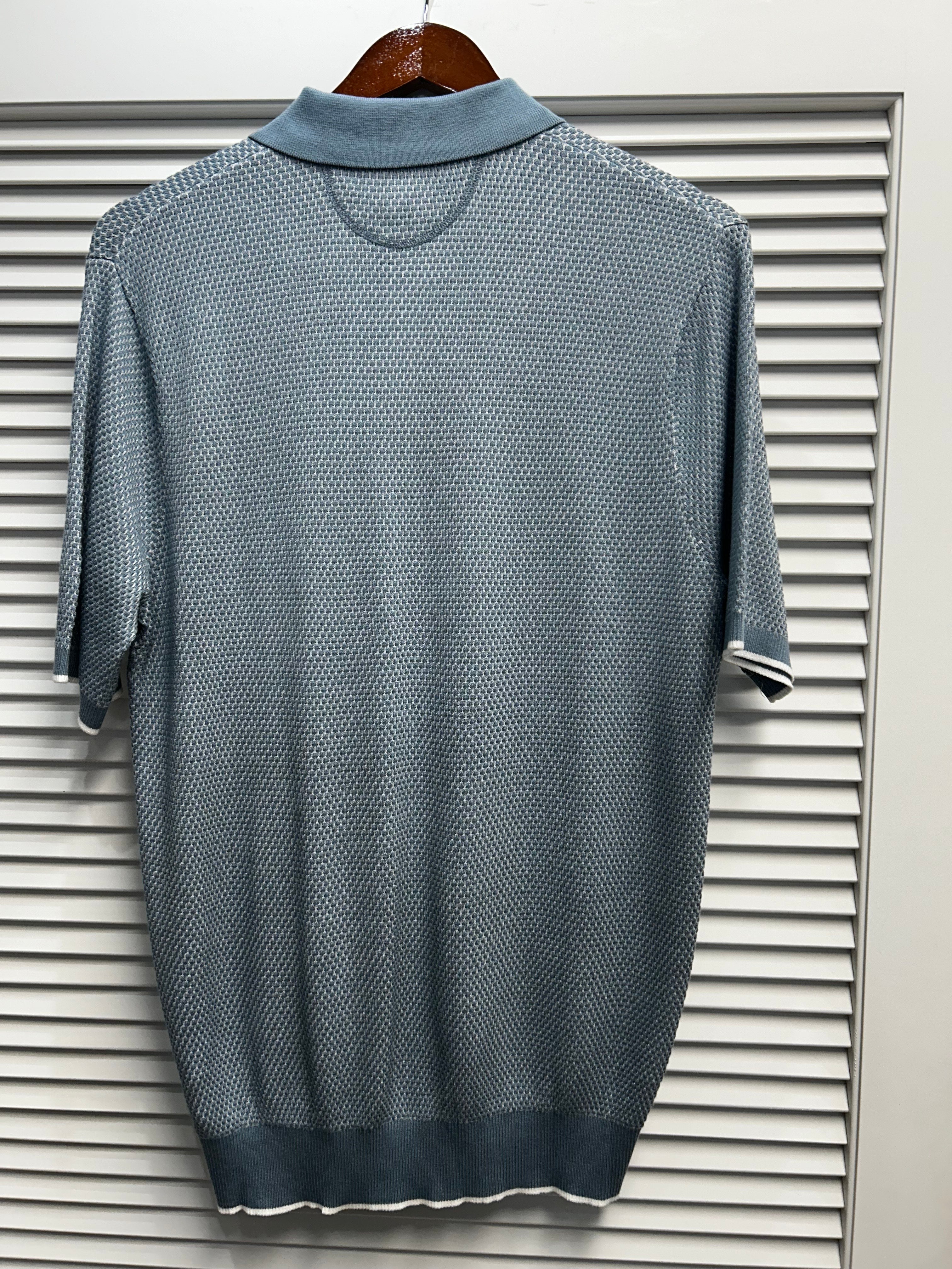 Short Sleeve Sweater Polo