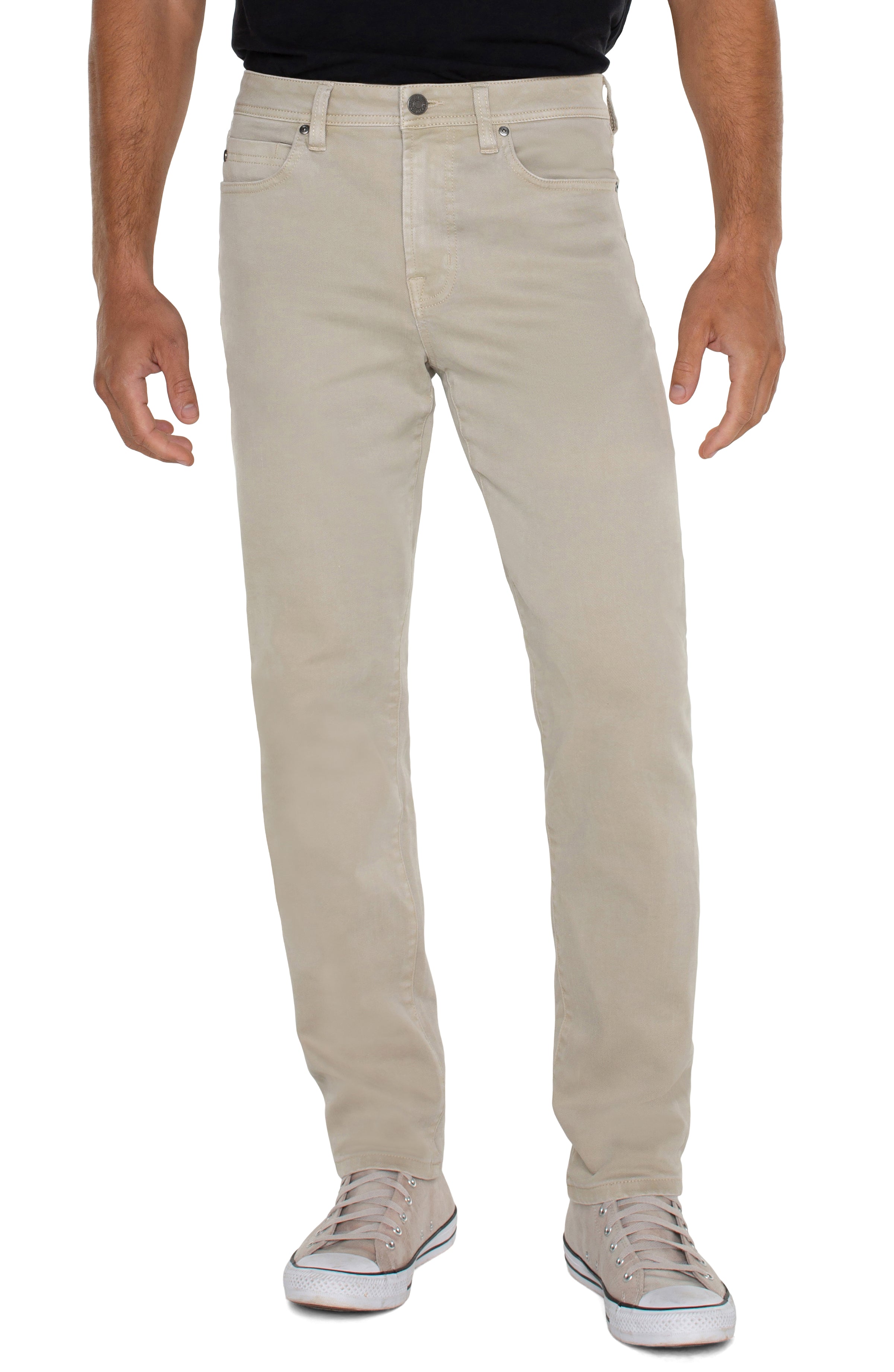 Kingston Modern Straight Colored Denim - Dove