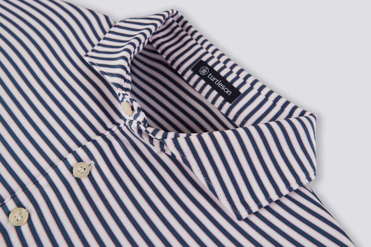 Chadwick Navy and Pink Polo