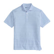 Guided Stripe Performance Pique Polo