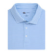 Blue Horizon Tri Stripe Performance Polo
