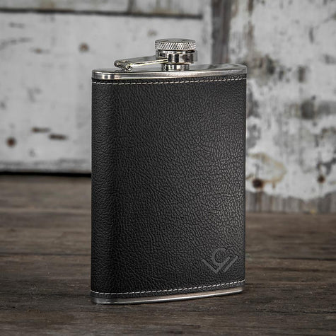 8oz Leather Hip Flask