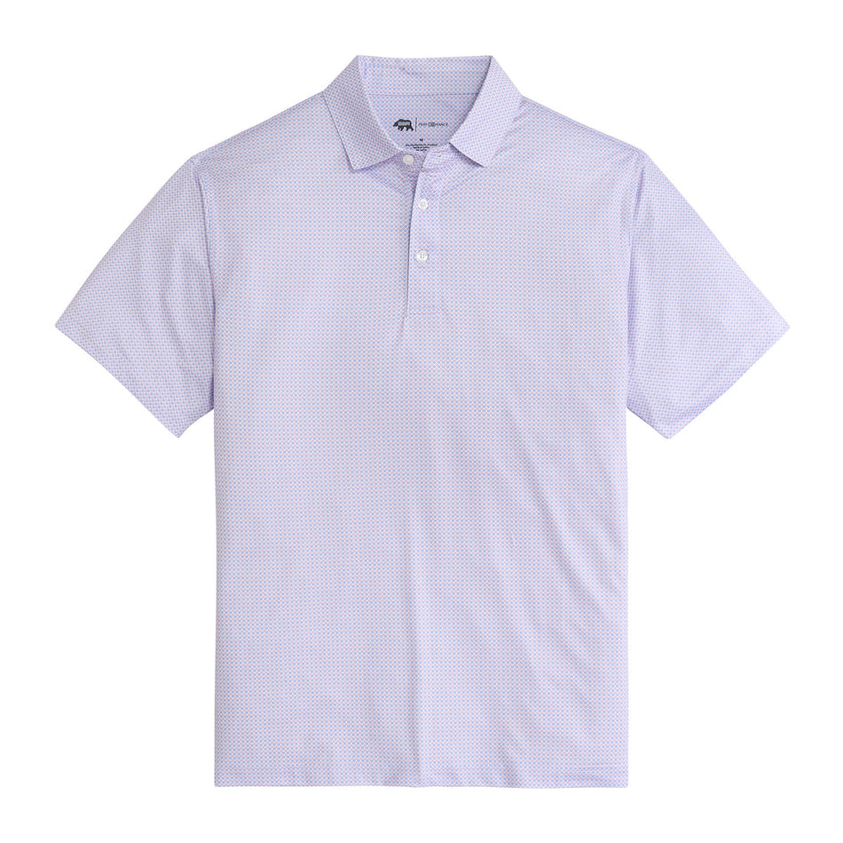 League Printed Performance Polo