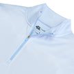 Hairline Stripe Printed Performance 1/4 Zip - Sky