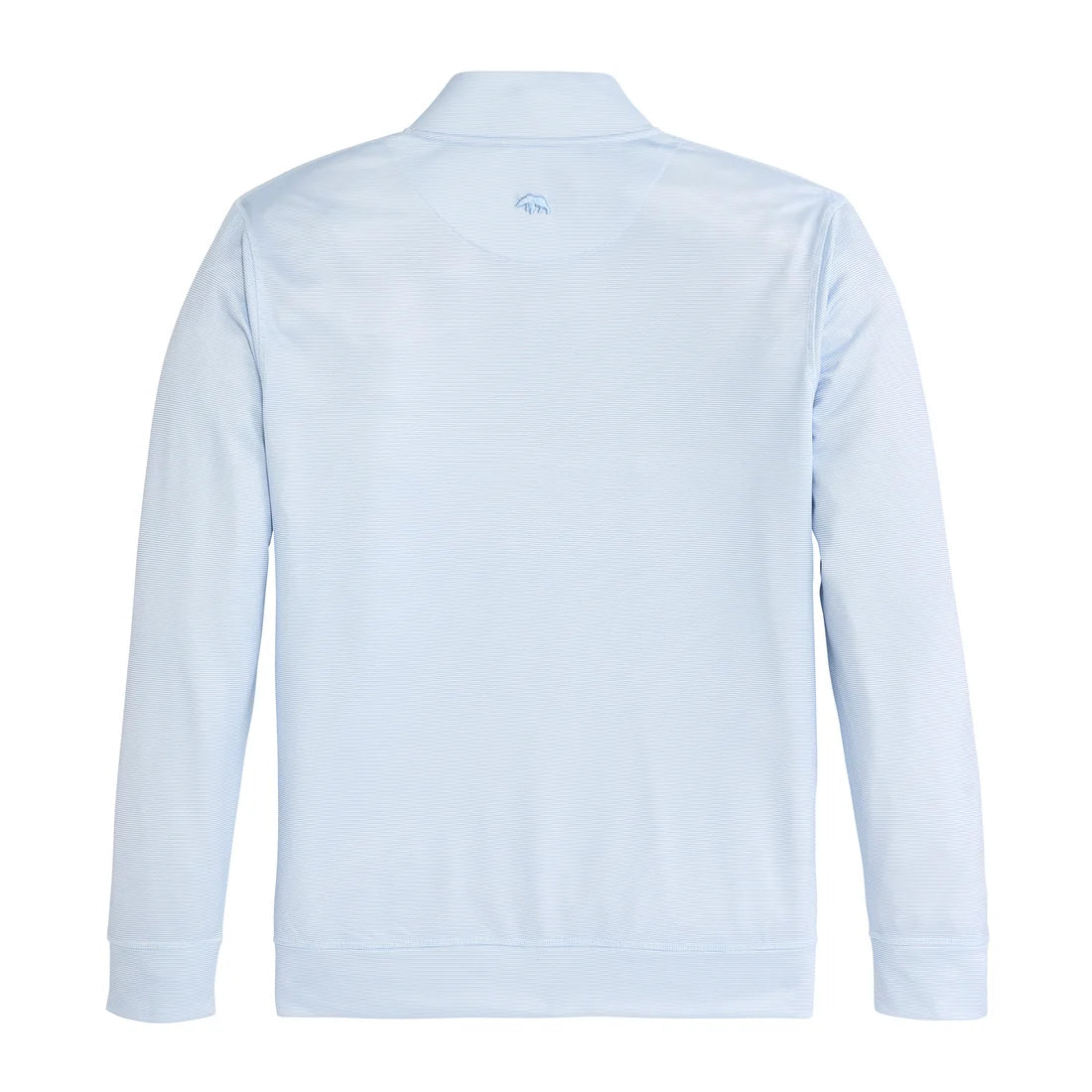 Hairline Stripe Printed Performance 1/4 Zip - Sky