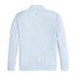 Hairline Stripe Printed Performance 1/4 Zip - Sky