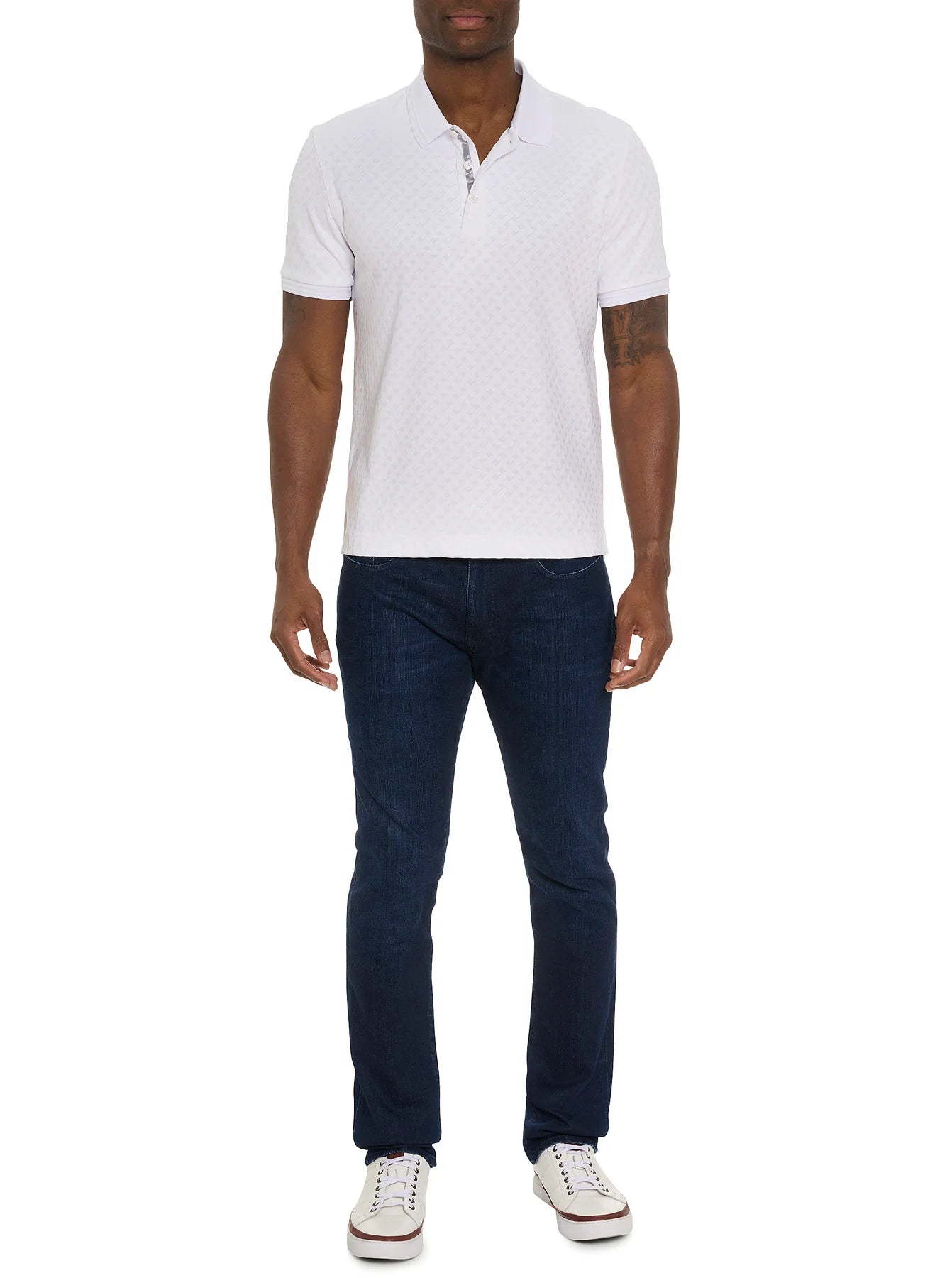 Elias Short Sleeve Knit Polo