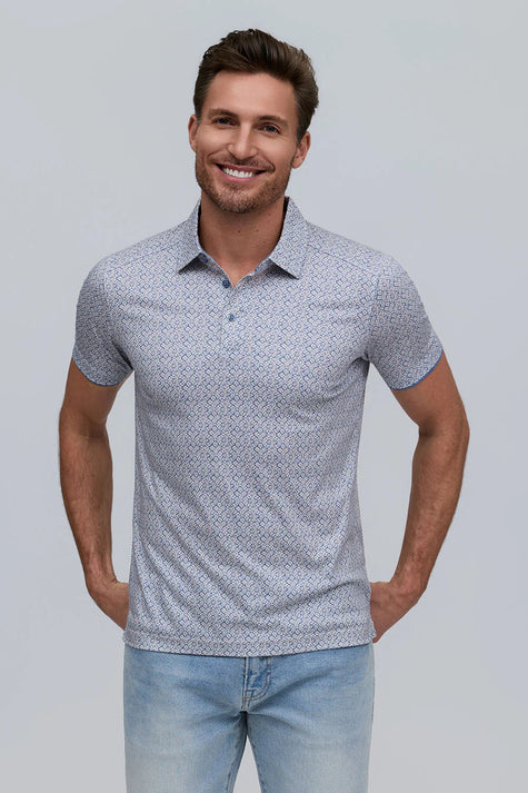 Hayes Jacquard Polo
