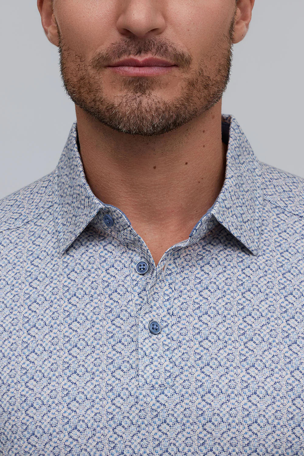 Hayes Jacquard Polo