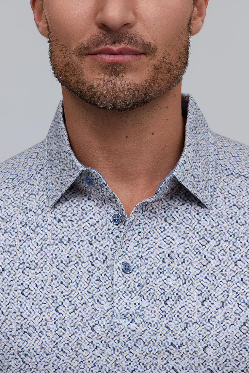 Hayes Jacquard Polo