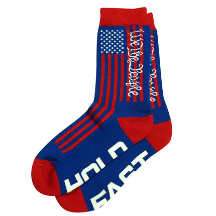 We the people patriotic socks