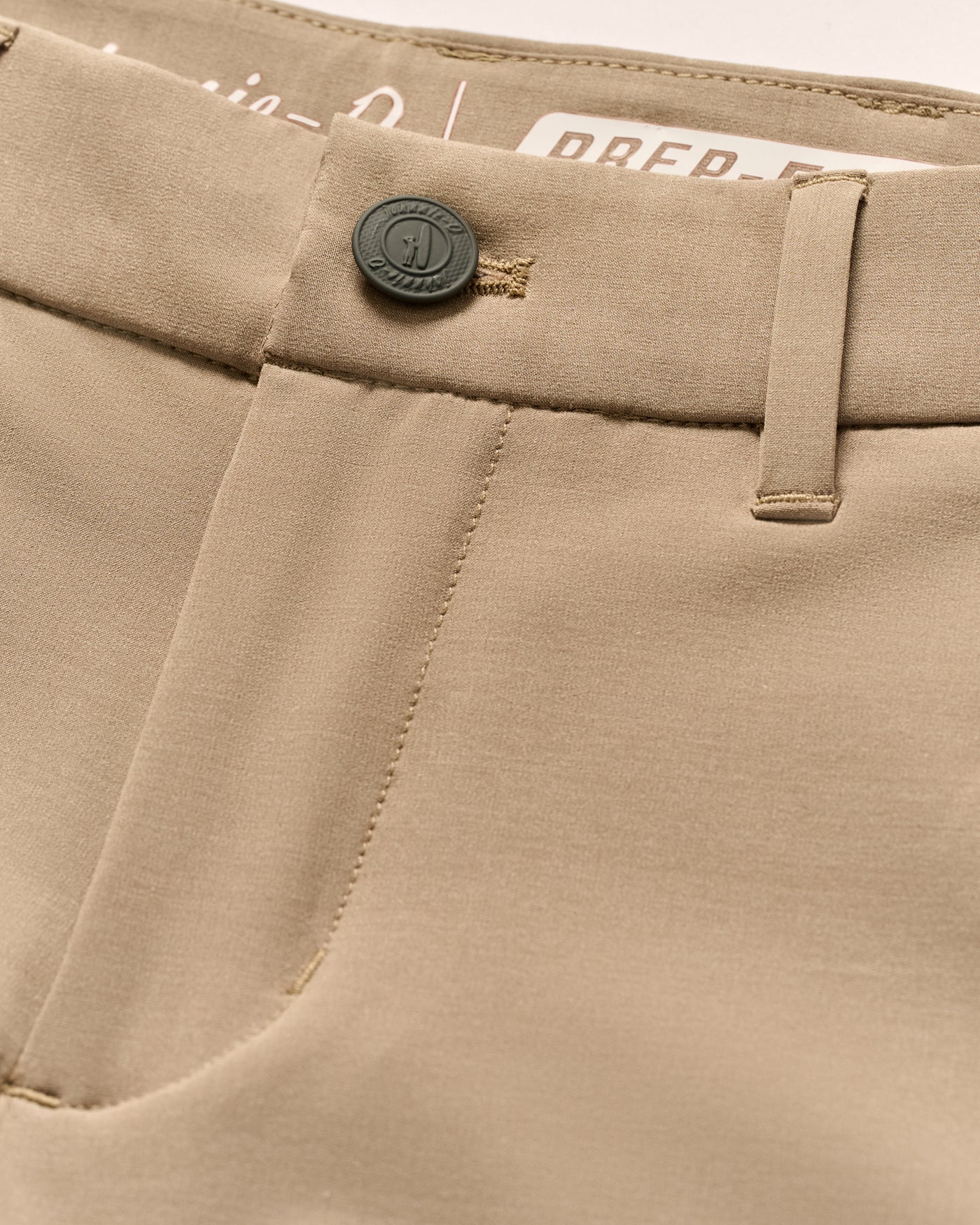Light Khaki Mulligan Jr. Performance Shorts