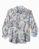 Barbados Breeze Lux Vines Stretch-Linen Shirt