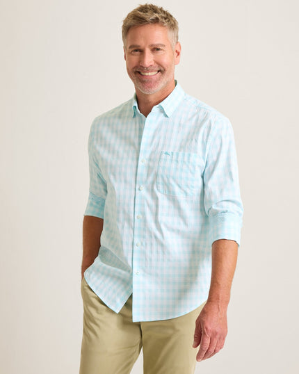 Sarasota Stretch Aqua Mist Shirt