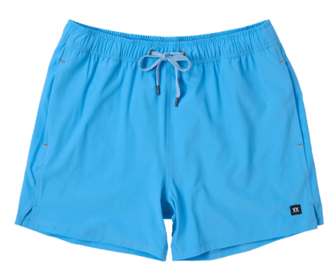 Tranquil Blue 5in Swim Trunk