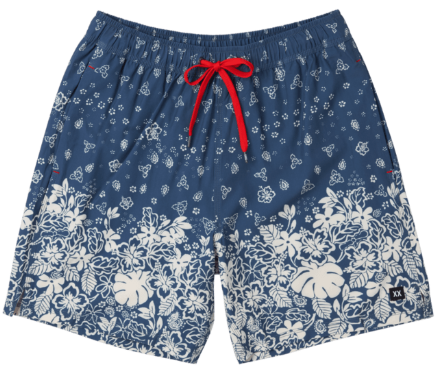 Bandana Tropic 7in Swim Trunk