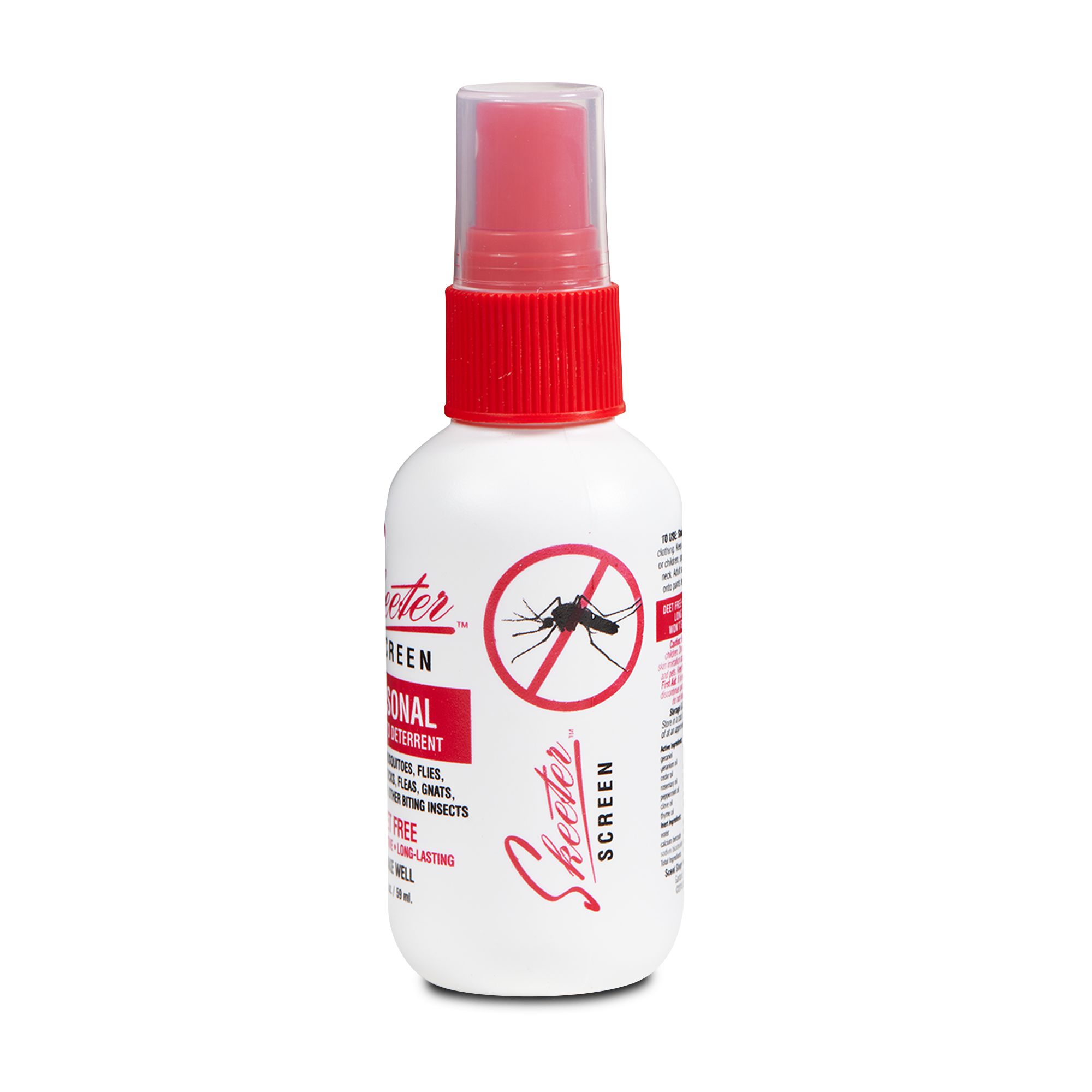 Skeeter Screen Mosquito Deterrent 2 oz. Personal Spray