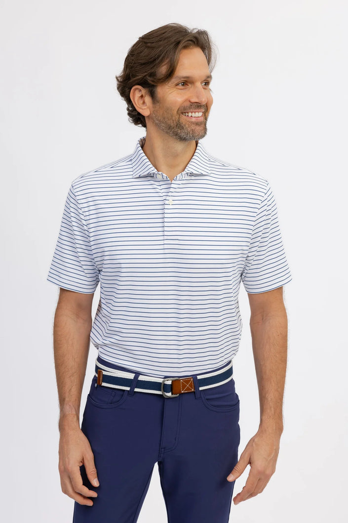 Broad Stripe Performance Polo