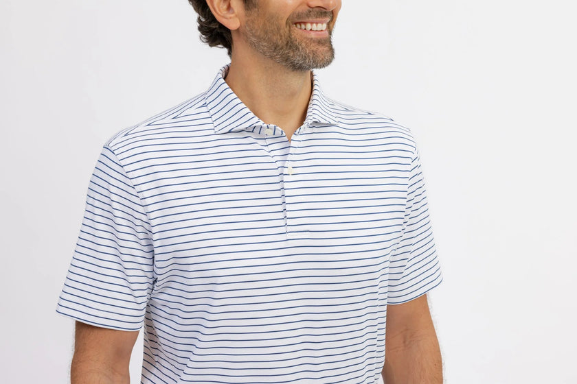 Broad Stripe Performance Polo