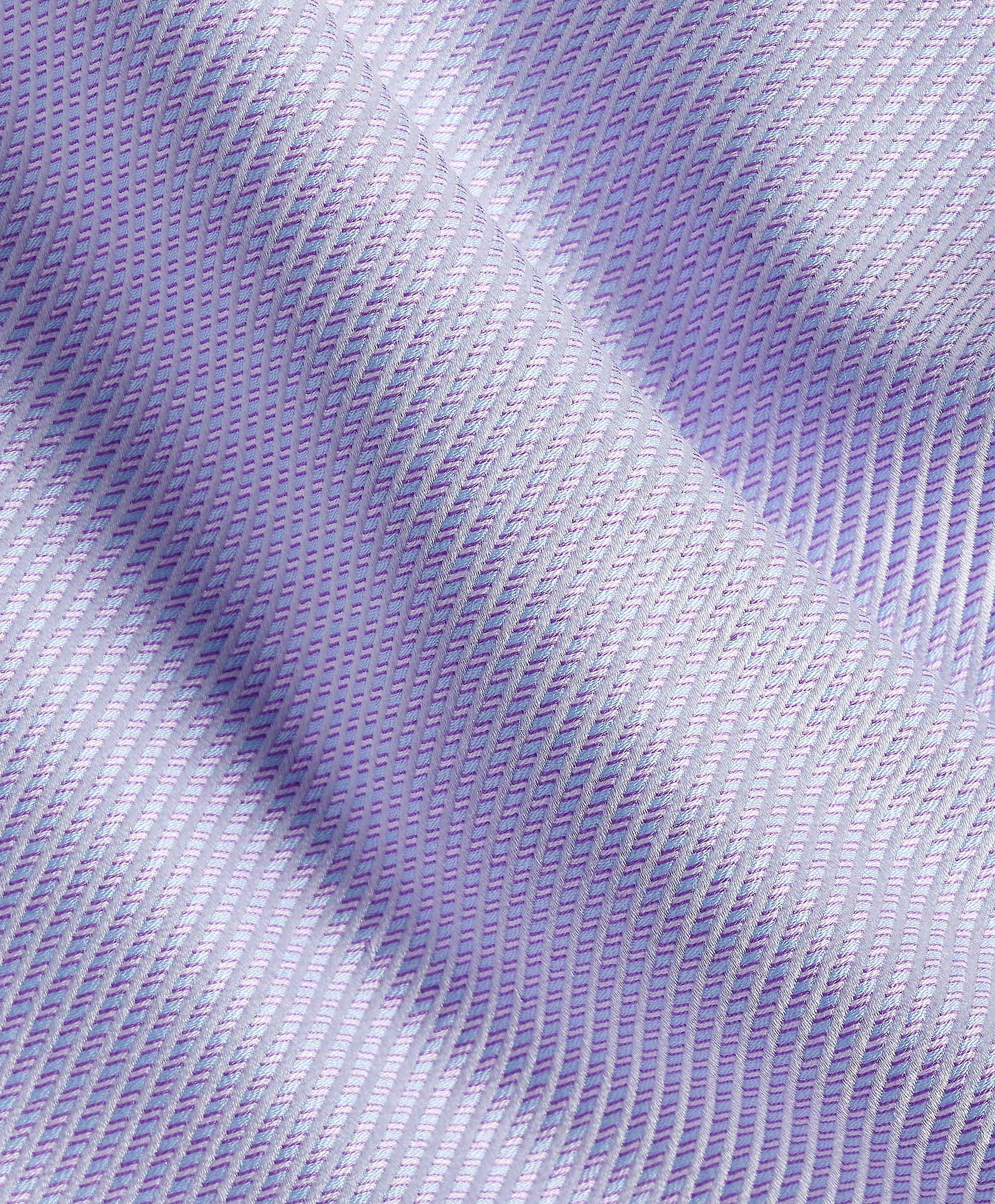 Berry Textured Twill Dress Shirt