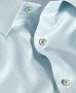 White and Pistachio Geo Print Shirt