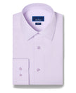 Lilac Dobby Solid Dress Shirt