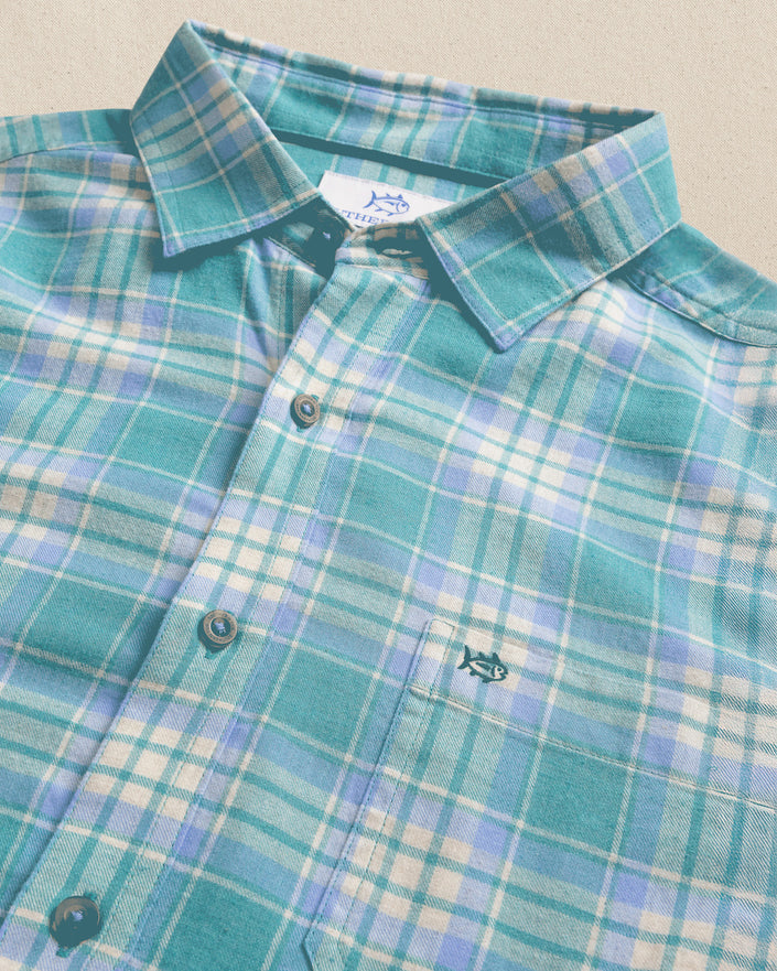 Heather Spruce Long Sleeve Shirt