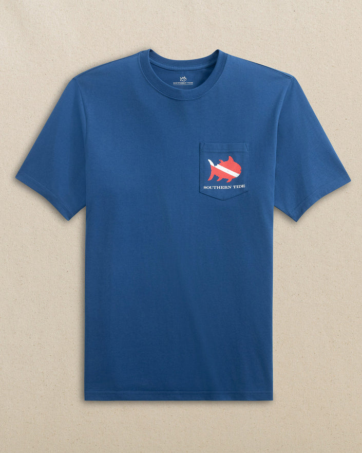 SkipJack Scuba Flag Tee