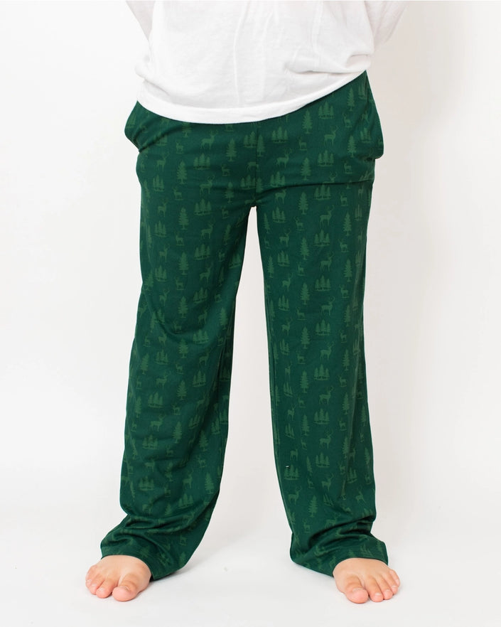 Youth Woodsy Deer Pajama Pants