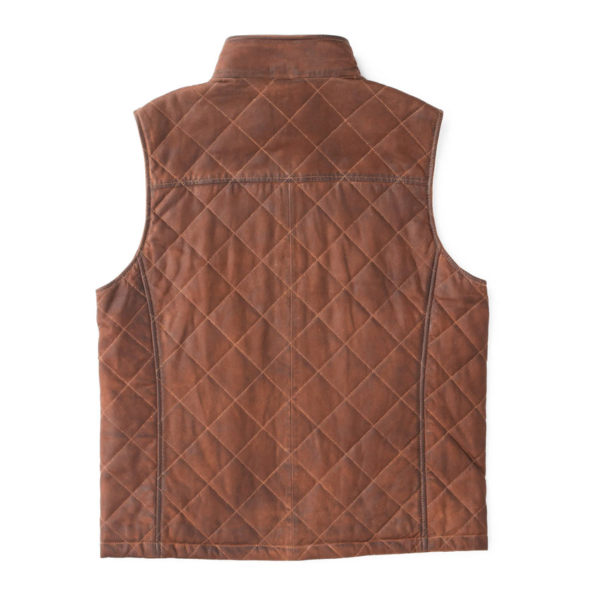 Beaver Creek Waxed Goat Suede Vest
