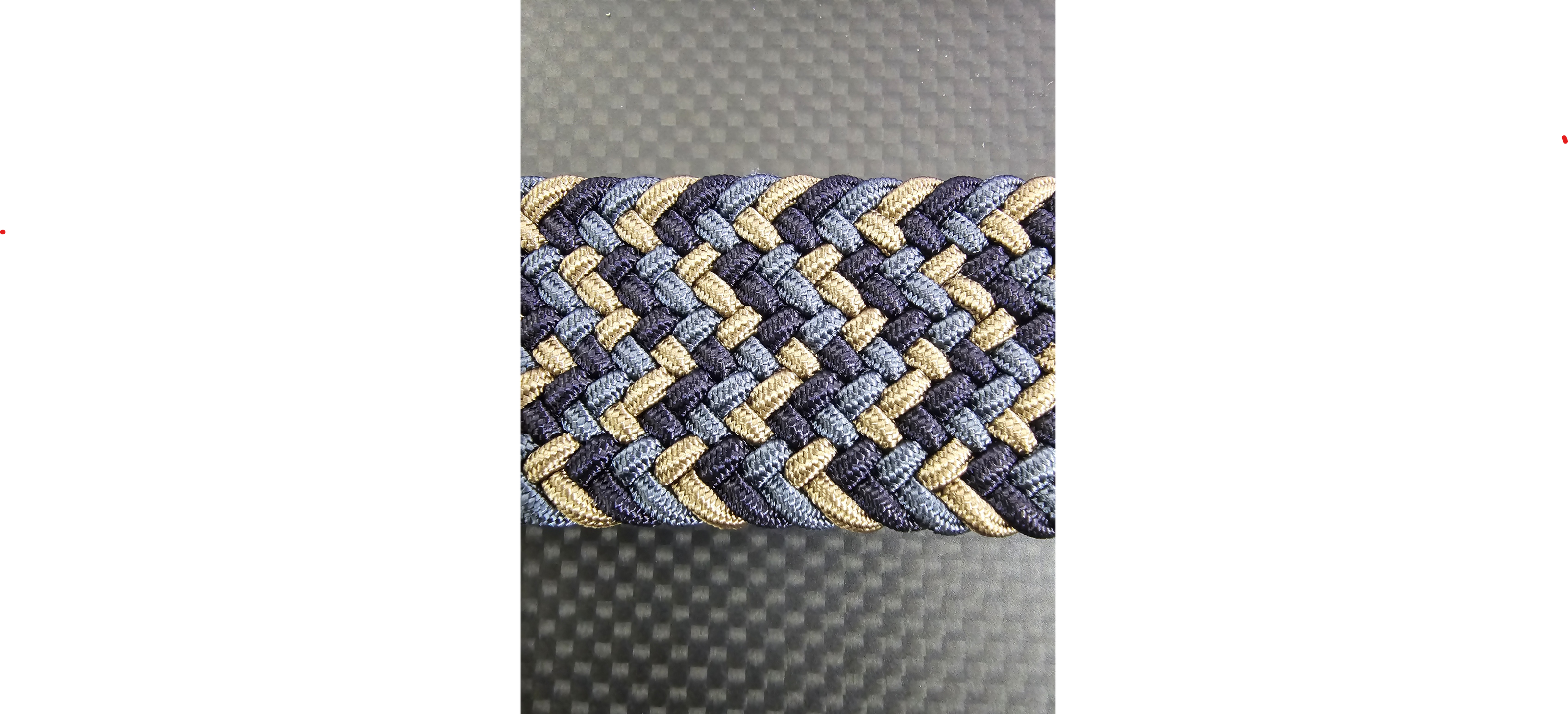 Tricolor Italian Stretch Belt