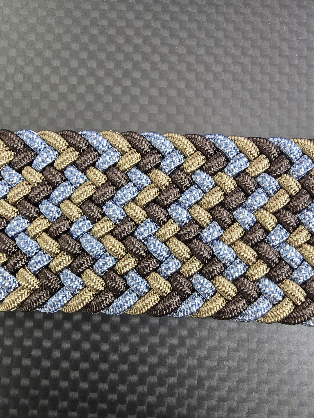 Tricolor Italian Stretch Belt