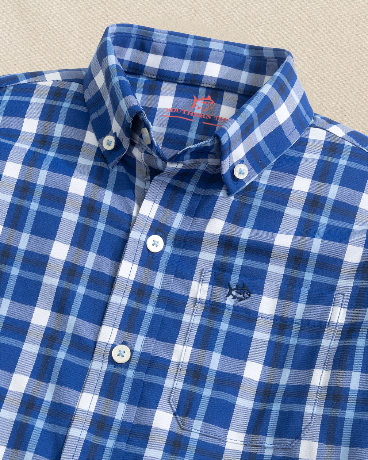 Boys River Ridge Plaid Sport Shirt