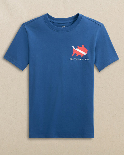 Boys Skipjack Scuba Flag Tee