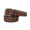 Genuine Ostrich - Tobacco Belt
