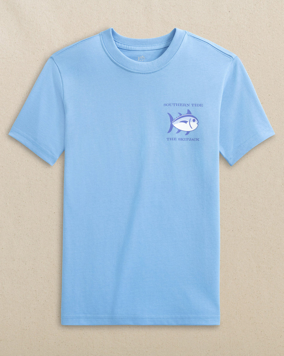 Boys Original Skipjack Grey Marlin Tee