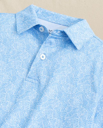 Boys  Beach Palms Perf Polo