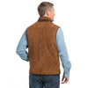 Ridgeland Diamond Quilted Lightweight Goat Suede Leather Vest