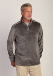 Apres Lux Sueded Cord Quarter Zip Pullover