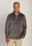 Apres Lux Sueded Cord Quarter Zip Pullover