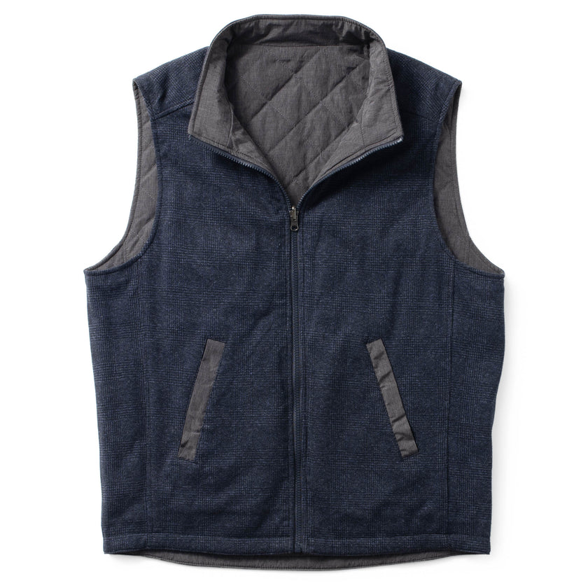 Sautee Nylon & Wool Reversible Vest