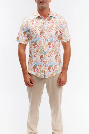 Hawaiian Lover Boatman Button Down Shirt